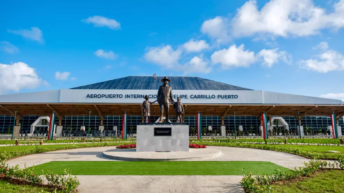 Felipe Carrillo Puerto como Inspiración del Aeropuerto Tulum